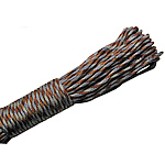 Paracord között, 330 Paracord, brown camouflage, 4mm, 5Strands/Lot, 31m/Strand, Által értékesített Lot