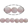 Kunzite Gyöngyök, Kerek, természetes, 6mm, Lyuk:Kb 0.8mm, Hossz Kb 15 inch, 5Strands/Lot, Kb 60PC-k/Strand, Által értékesített Lot