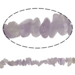 Natürliche Amethyst Perlen, Klumpen, Februar Birthstone, 4-10mm, Bohrung:ca. 1mm, Länge 32 ZollInch, 5SträngeStrang/Menge, verkauft von Menge