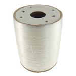 Crystal Tråd, elastisk, hvid, 0.8mm, 500m/Spool, Solgt af Spool