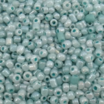 Missangas de vidro de Ceilão, Roda, azul claro, 2x1.9mm, Buraco:Aprox 1mm, Aprox 45000PCs/Bag, vendido por Bag