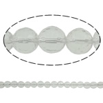 Korálky přírodní Průhledný Quartz, Clear Quartz, Kolo, různé velikosti pro výběr & tváří, Otvor:Cca 1.5mm, Délka Cca 15.7 inch, 20přediva/Lot, Prodáno By Lot