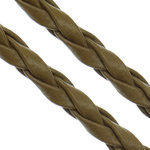 Cordon en cuir, cuir PU, 3mm, Longueur 100 Yard, Vendu par lot