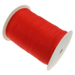 Organza Lint, rood, 0.7cm, Lengte 2500 Yard, 5pC's/Lot, Verkocht door Lot