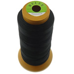 Fil de nylon, avec bobine plastique, sans élastique, 6 fils, noire, 0.50mm, Longueur 480 m, 10PC/lot, Vendu par lot