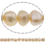 Cultured Potato Freshwater Pearl Beads natural pink Grade AA 10-11mm Approx 0.8mm Sold Per 15 Inch Strand