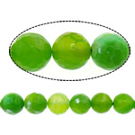 Grânulos de ágata do fogo natural Crackle, ágata fogo, Roda, tamanho diferente para a escolha & facetada, verde, Buraco:Aprox 1-1.2mm, vendido para Aprox 15 inchaltura Strand