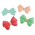 Resin Bowknot flat back mixed colors Sold By Lot