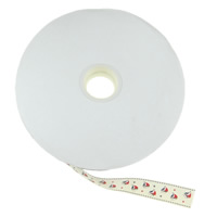 Nastro grosgrain, nastro grosgrano, a lato singolo, beige, 25mm, Lunghezza 75 cantierecortile, 15PC/lotto, 5Yardscortile/filo, Venduto da lotto