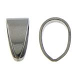 Stainless Steel Snap mot borgen, ROSTFRITT STÅL, ursprungliga färgen, 3.50x7x3.50mm, Hål:Ca 4x6mm, 2000PC/Bag, Säljs av Bag