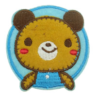 Ferro em Patches, roupa, Urso, 55x55mm, 35PCs/Bag, vendido por Bag