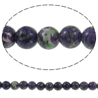 Rain Flower Stone Beads Round 8mm Approx 1mm Length Approx 15 Inch Approx Sold By Lot