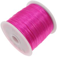 Kristalli säie, Crystal Thread, joustava, rose pinkki, 0.50mm, Pituus 60 m, 20PC/erä, Myymät erä