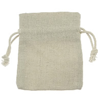 Bolsa de joyas, Lino, beige, 75x95x5mm, 100/