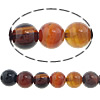 Prirodni Čudo ahat perle, Čudo Agate, Krug, različite veličine za izbor, 6mm, Rupa:Približno 1.2-1.5mm, Dužina Približno 15.5 inčni, 20pramenovi/Lot, Prodano By Lot