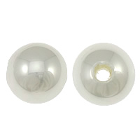 South Sea Shell Helmet, Pyöreä, luonnollinen, valkoinen, 18mm, Reikä:N. 4mm, 30PC/erä, Myymät erä