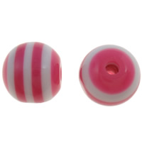 Coirníní roisín striped, Babhta, Rose, 12mm, Poll:Thart 2mm, 1000ríomhairí pearsanta/Mála, Díolta De réir Mála