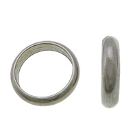 Roestvrij staal ring connectors, RVS 303, Donut, oorspronkelijke kleur, 7x2.50x1mm, Gat:Ca 5mm, Verkocht door PC