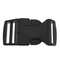 Plastic Side Release Buckle black Approx Sold By Lot