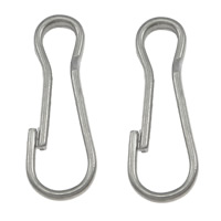 304 Stainless Steel Key spona, Původní barva, 5x14x1mm, 1000PC/Lot, Prodáno By Lot