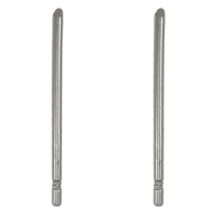 Ruostumaton teräs Korvakorut Post, 316 Stainless Steel, alkuperäinen väri, 0.90x12.50mm, 10000PC/erä, Myymät erä