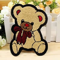 Ferro em Patches, roupa, with pelúcia, Urso, 134x184mm, 10PCs/Lot, vendido por Lot