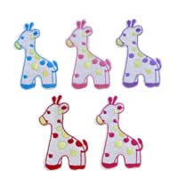 Stickerei Flecken Logo, Stoff, Giraffe, keine, 41x72mm, 50PCs/Menge, verkauft von Menge