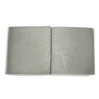 Stainless Steel Magnetic Clasp Rectangle original color Sold By Lot