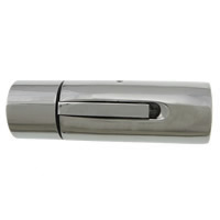 Fermaglio a baionetta in acciaio inossidabile, acciaio inox, Colonna, colore originale, 28x9.50x10mm, Foro:Appross. 7mm, 20PC/lotto, Venduto da lotto