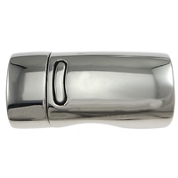 Stainless Steel Magnetic Clasp Rectangle original color Approx Sold By Lot