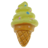 Food Resin Cabochon Ice Cream flat back Sold By Bag