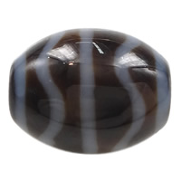 Prirodni Tibetanski Agate Dzi perle, Tibetanski ahat, Oval, vodeni talas & više veličina za izbor & u dvije nijanse, Rupa:Približno 2mm, Prodano By PC