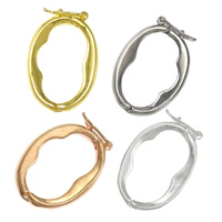 Brass Twister Clasp plated nickel lead & cadmium free Sold By Lot