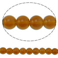 Ronde kristal kralen, Smoked Topaz, 10mm, Gat:Ca 2mm, Lengte 12 inch, 10strengen/Bag, Verkocht door Bag