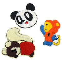 Patch de Costura -on, roupa, with lã, misto, 120x4-130x4mm, 99PCs/Bag, vendido por Bag