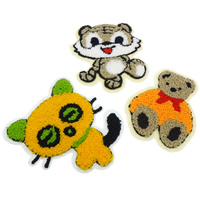 Patch de Costura -on, roupa, with lã, misto, 85x4-100x4mm, 99PCs/Bag, vendido por Bag