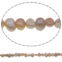 Barok ferskvandskulturperle Beads, Ferskvandsperle, lilla, Grade AA, 4-5mm, Hole:Ca. 0.8mm, Solgt Per 14 inch Strand