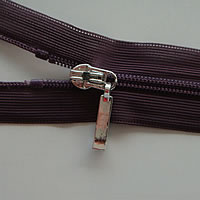 Nylon Open End Zipper, avec résine & alliage de zinc, Placage de couleur platine, 3#, plus de couleurs à choisir, 4mm, Longueur 60 cm, 200Strandstoron/lot, Vendu par lot