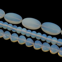 Sea opal perler, 6-25mm, Hole:Ca. 1-2mm, Længde Ca. 14.5 inch, 20Strands/Bag, Solgt af Bag