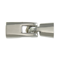 Zinc Alloy Leather Band Clasp platinum color plated nickel lead & cadmium free Approx Sold By Lot