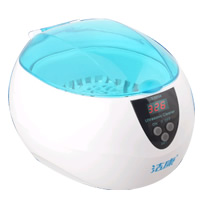 Plast Digital Ultrasonic Cleaner, med ROSTFRITT STÅL, 210x170x145mm, 150x130x50mm, Säljs av PC