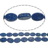 Lapis lazuli perle, Prirodni lapis lazuli, Stan Oval, više veličina za izbor, Rupa:Približno 1mm, Prodano By Lot