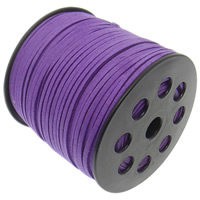 Gyapjú Cord, Velveteen Cord, lila, 2.50x1.50mm, Hossz 100 Yard, Által értékesített PC