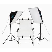 Αλουμίνιο Mini Photo Studio Set, μαλακό κιβώτιο φωτός & ντουί & φωτογραφία πίνακα γυρίσματα & φως περίπτερο, με Lylon & Ακρυλικό, ψήσιμο βερνίκι, νικέλιο, μόλυβδο και κάδμιο ελεύθεροι, 600x1200mm,2000mm, 3PCs/Ορισμός, Sold Με Ορισμός