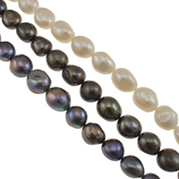 Barock odlad sötvattenspärla pärlor, Freshwater Pearl, fler färger för val, 12-13mm, Hål:Ca 0.8mm, Såld Per Ca 15.7 inch Strand