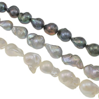 Slatkovodni Kulturan jezgrom Pearl perle, Kulturan Slatkovodni jezgrom Pearl, Keishi, prirodan, više boja za izbor, Razred AAA, 13-18mm, Rupa:Približno 0.8mm, Prodano Per Približno 15.7 inčni Strand