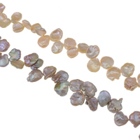 Keishi Kulturan Slatkovodni Pearl perle, prirodan, top bušenih, više boja za izbor, Razred AAA, 13-15mm, Rupa:Približno 0.8mm, Prodano Per Približno 15.3 inčni Strand