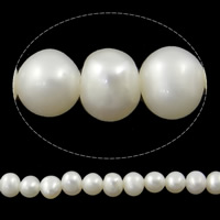 Cultured Potato Freshwater Pearl Beads natural white Grade AA 5-6mm Approx 0.8mm Sold Per Approx 15 Inch Strand