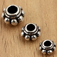 Ταϊλάνδη Sterling Silver Beads, Λουλούδι, διαφορετικό μέγεθος για την επιλογή, Sold Με τσάντα