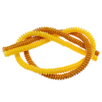 Resin Jewelry Beads Rondelle Approx 1.5mm Length Approx 16 Inch Sold By Lot